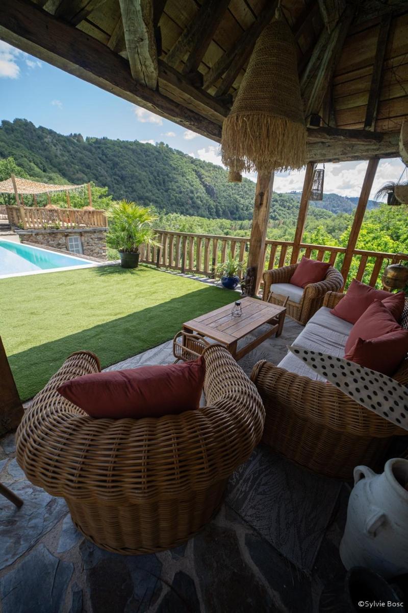 Chateau De Longcol Hotel La Fouillade ภายนอก รูปภาพ